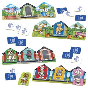   Kutyus, kutyus, vau-vau párosítójáték (DOGGY DOGGY WOOF WOOF) ORCHARD TOYS OR127