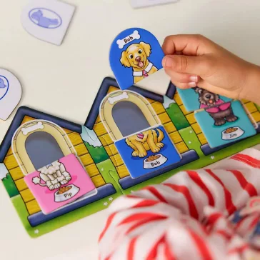   Kutyus, kutyus, vau-vau párosítójáték (DOGGY DOGGY WOOF WOOF) ORCHARD TOYS OR127