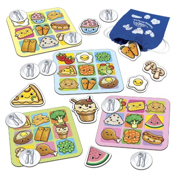 Bingo játék: Vidám ételek (FUN FOOD BINGO) ORCHARD TOYS OR128 Bingo játék: Vidám ételek (FUN FOOD BINGO) ORCHARD TOYS OR128