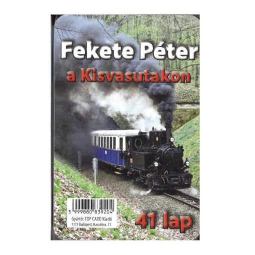 Kártya - Fekete Péter a kisvasutakon 41 lap
