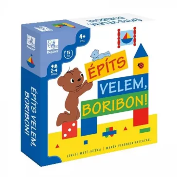 Építs velem, Boribon! társasjáték 4+
