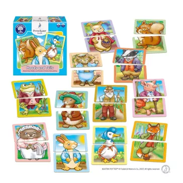   Nyúl Péter: Fejek és testek (Heads & Tails)  Orchard / Peter Rabbit™