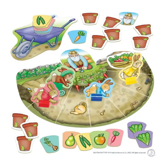 Nyúl Péter: Futóverseny nyulaknak (Rabbit Race) WPR002  Orchard / Peter Rabbit™