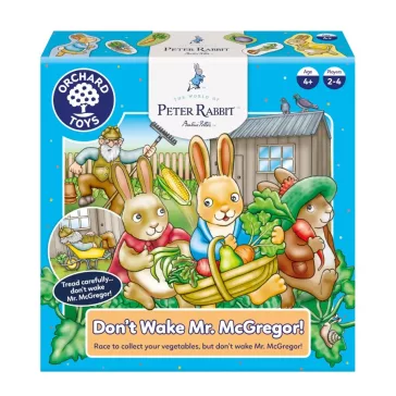   Nyúl Péter: Ne ébreszd fel Gergelyfi urat! (Don't Wake Mr. McGregor) WPR006 Orchard / Peter Rabbit™