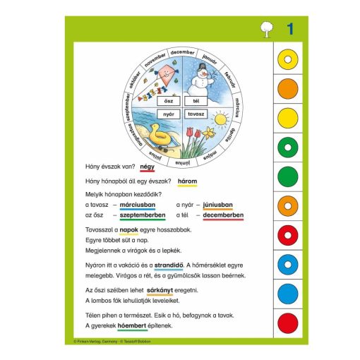 Ismeretek: Egy esztendő - LOGICO Piccolo