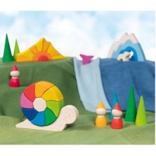 Csiga kirakó fából (GOKI) GK58368