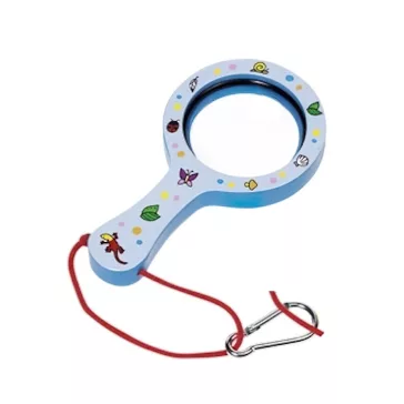 Színes nagyító fából 1 db! (GOKI) GK62958