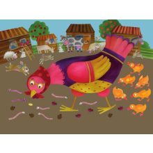 Papírszínház: A vörös tyúkocska