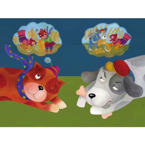 Papírszínház: A vörös tyúkocska