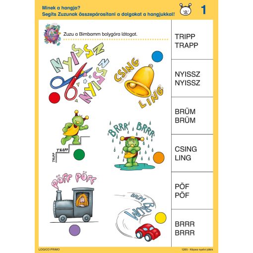 Képes nyelvi játék - LOGICO Primo
