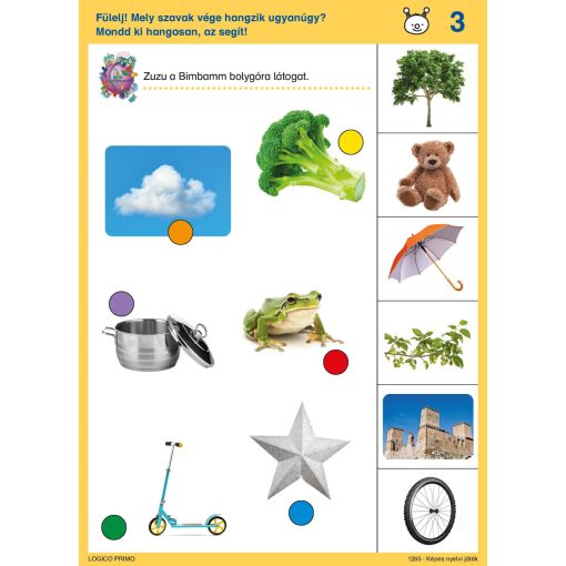 Képes nyelvi játék - LOGICO Primo