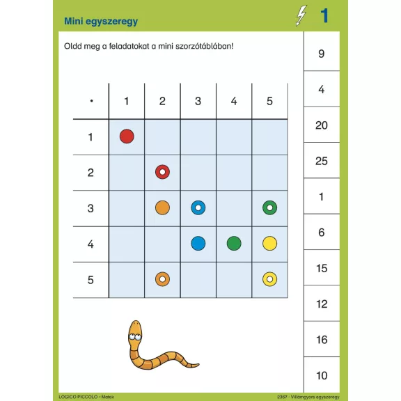 Villámgyors egyszeregy (Matek) - Logico Piccolo Villámgyors egyszeregy (Matek) - Logico Piccolo