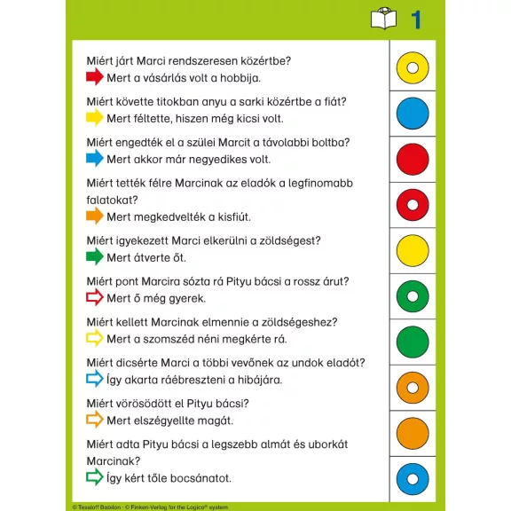 Vidám szövegértés (Anyanyelv) - Logico Piccolo Vidám szövegértés (Anyanyelv) - Logico Piccolo