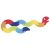 Színes kígyó puzzle filcből 12 db-os - GOKI GK57426