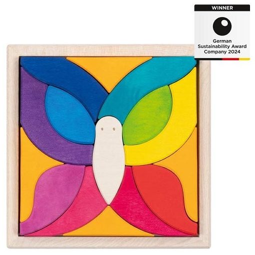 Fa mozaik kirakó - pillangó Mariposa, 15 db-os - GOKI  GK58352