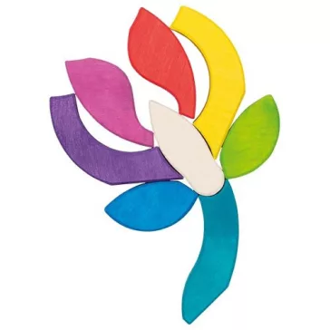   Fa mozaik kirakó: pillangó Mariposa, 15 db-os (GOKI) GK58352