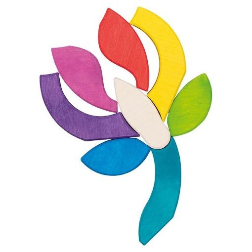 Fa mozaik kirakó: pillangó Mariposa, 15 db-os (GOKI) GK58352