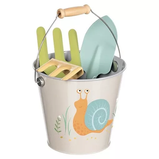 Vödör és kerti-szerszámok készlet (GOKI) GK63870