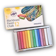 Táblakréta 12 db /pasztellkréta/ - ultramarin 10, Mercurius