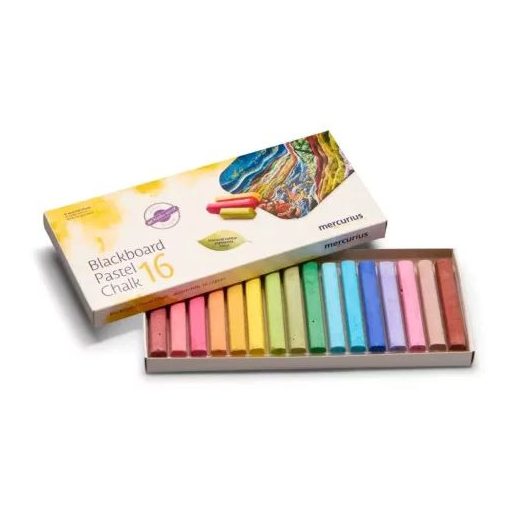 Táblakréta: 16 szín vegyesen (Mercurius)