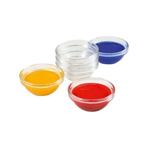 Festőtálka szett, 6 db-os (festékek keveréséhez), Mercurius  wawa