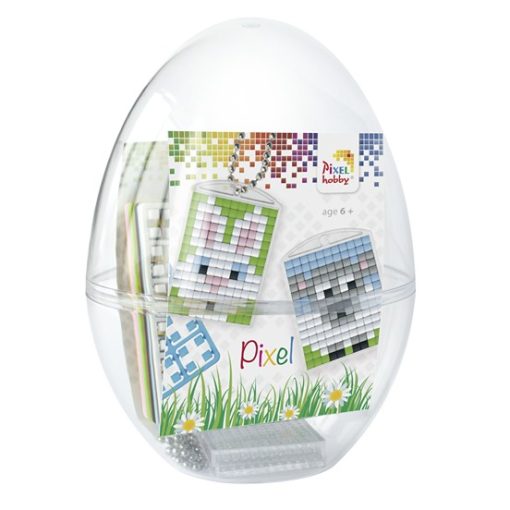 Pixel Húsvéti tojás - 2. Nyuszi-Bárány