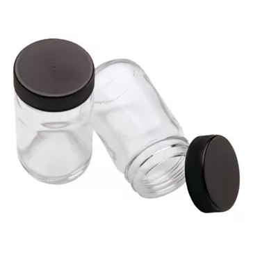   Festéktartó Üvegek fedővel, 100 ml-es,  6 db-os, Mercurius  wawa