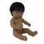 Baba: latin-amerikai fiú, hajas, 38 cm-es, vízálló (MINILAND) ML31057