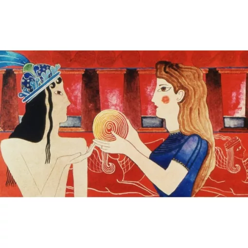 Diafilm Thészeusz és Ariadné