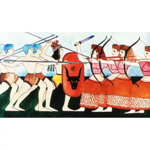 Diafilm Thészeusz és Ariadné