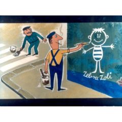 Diafilm Zebra Zoli kalandjai (közlekedési ismeretek)