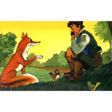 Diafilm Róka, medve és szegényember