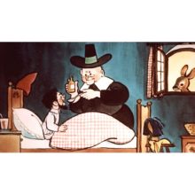 Diafilm A 7 kis törpe egyedül ..