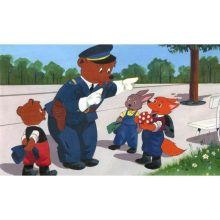 Diafilm Szeleburdi Róka Rudi