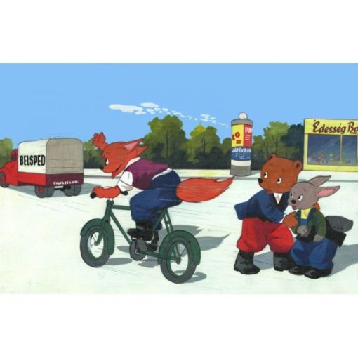 Diafilm Szeleburdi Róka Rudi