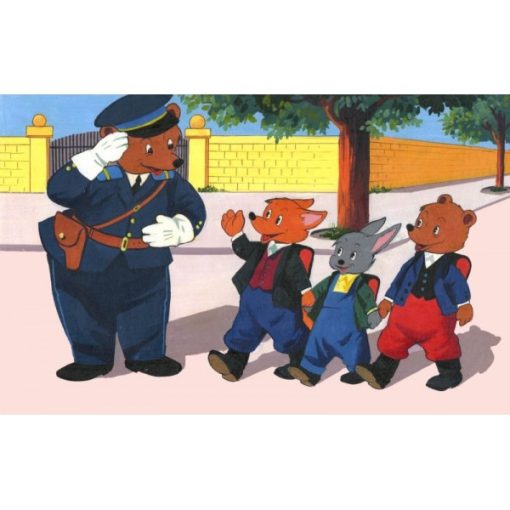 Diafilm Szeleburdi Róka Rudi