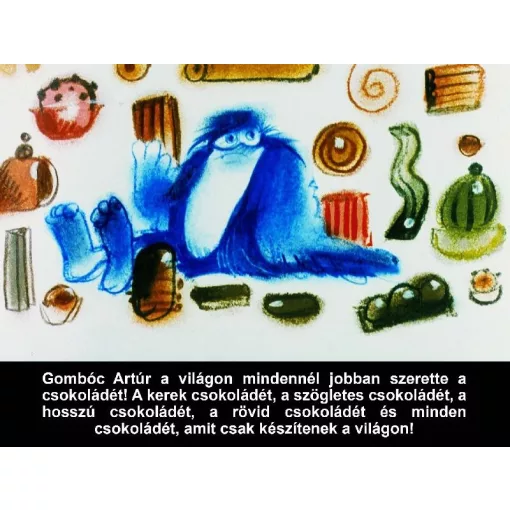 Diafilm Szegény Gombóc Artúr
