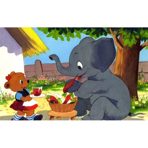 Diafilm Róka Rudi a cirkuszban