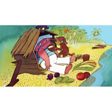 Diafilm Harcsabajusz és Matrózmajom