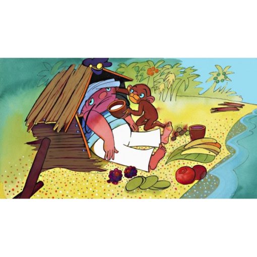 Diafilm Harcsabajusz és Matrózmajom