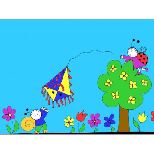 Diafilm Bogyó és Babóca 2. (A papírsárkány)