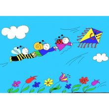 Diafilm Bogyó és Babóca 2. (A papírsárkány)