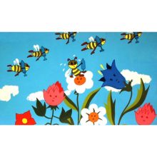 Diafilm The Greedy Little Bee (A telhetetlen méhecske angolul)