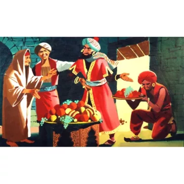   Diafilm: Aladdin and the Magic Lamp (Aladdin és a csodalámpa angolul)