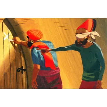   Diafilm: Ali Baba and the 40 Thieves (Ali baba és a 40 rabló angolul)