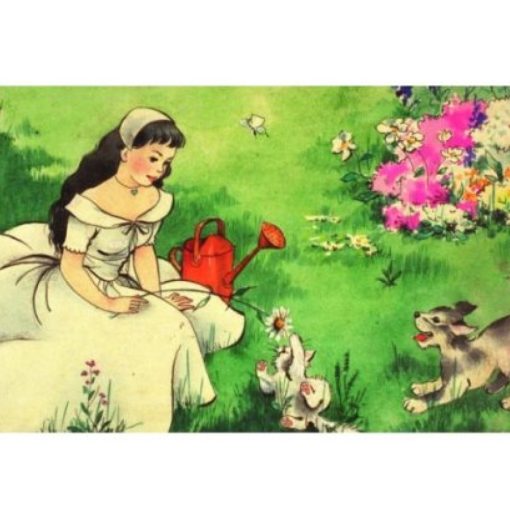 Diafilm Snow White and the Seven Dwarves (Hófehérke és a hét törpe angolul)