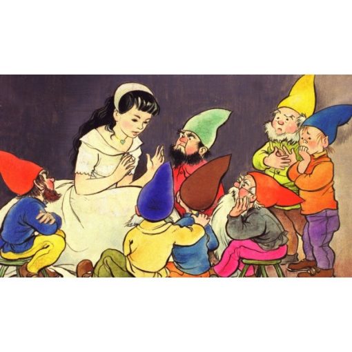 Diafilm Snow White and the Seven Dwarves (Hófehérke és a hét törpe angolul)