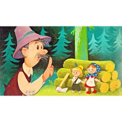 Diafilm Jack and Jill (Jancsi és Juliska angolul)