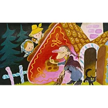 Diafilm Jack and Jill (Jancsi és Juliska angolul)