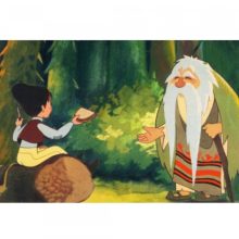 Diafilm Two Wee Oxen (Két bors ökröcske angolul)